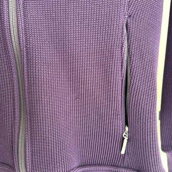 Spyder Women’s Purple Jacket Zip Up Hooded Warm Fleece Lined Performance Size XS - Picture 5 of 12